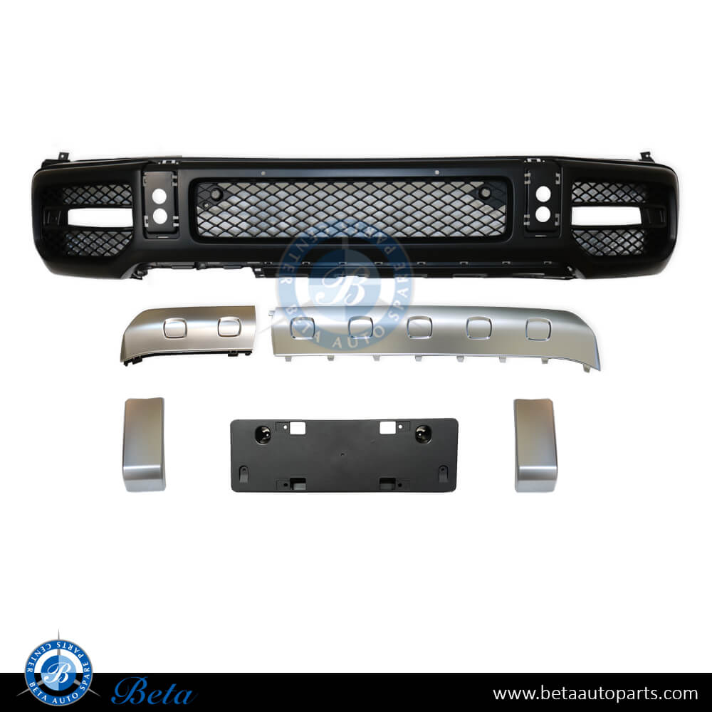 Front Bumper assembly G63 for Mercedes G-Class W463 2018-Up models, Part Number 4638858200 Front Bumper assembly G63 for Mercedes G-Class W463 2018-Up models, Part Number 4638858200